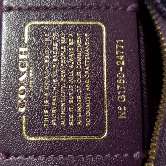 Coach 24771 turnlock hobo - Picture 5 of 12